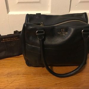 Kate Spade Black Leather Handbag